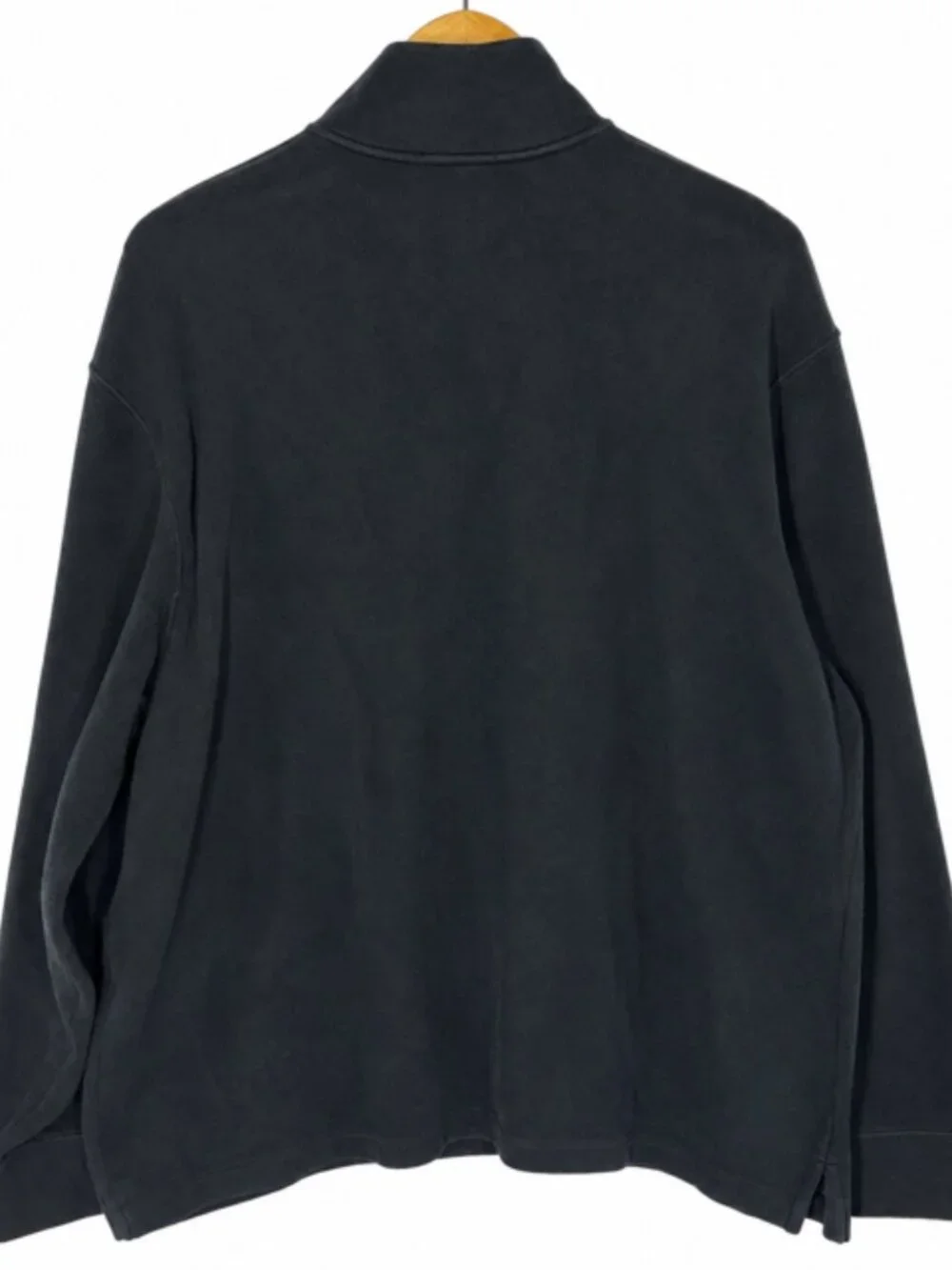 Polo Ralph Lauren Estate Rib Quarter Zip Sweater Men’s XL Black 100% Cotton